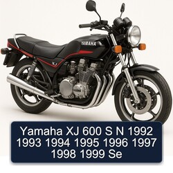 Yamaha XJ 600 S N 1992 1993 1994 1995 1996 1997 1998 1999 Se