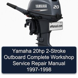 1997-1998 Yamaha 20HP 2-stroke Outboard Service Repair Workshop Manual PDF