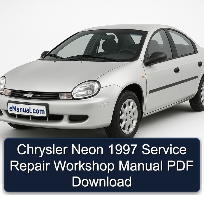 1997 Chrysler Neon Service Repair Workshop Manual PDF