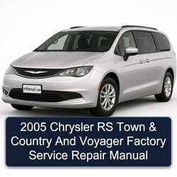 2005 Chrysler RS Town & Country And Voyager Factory Service Repair Manual 