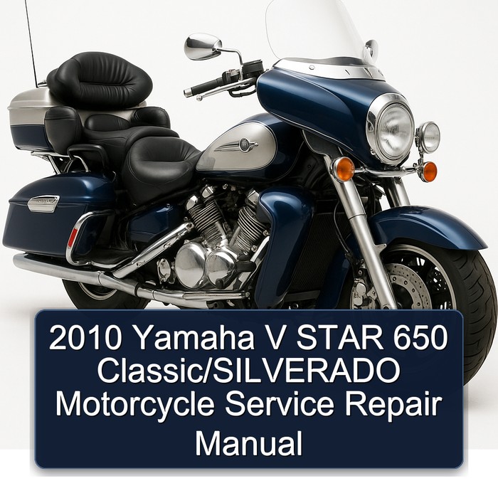 2010 Aprilia Classic Yamaha V Star 650 /silverado Motorcycle Service Repair Workshop Manual PDF