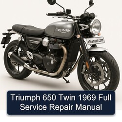 1969 Triumph Speed Twin 650 Service Repair Workshop Manual PDF