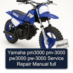 Yamaha PW Models PM3000 PM-3000 PW3000 PW-3000 Service Repair Workshop Manual PDF