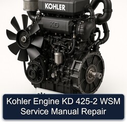 Kohler KD Series Engine 425-2 WSM Service Repair Workshop Manual PDF
