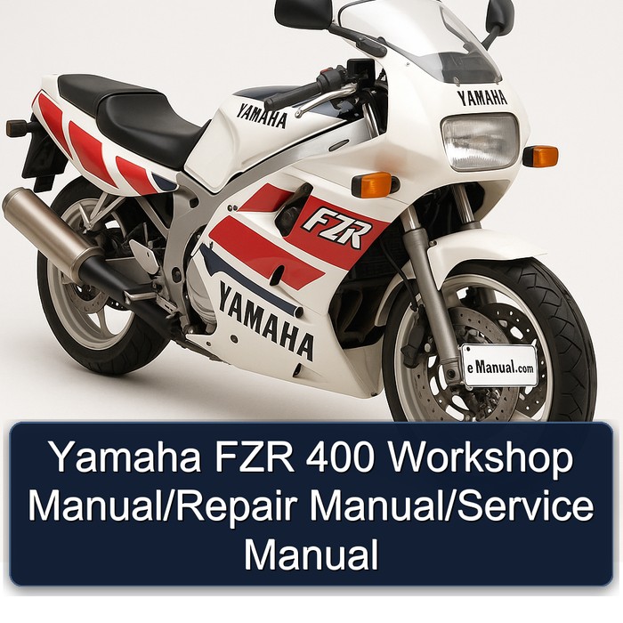 Yamaha FZR Models 400 Service Repair Workshop Manual PDF