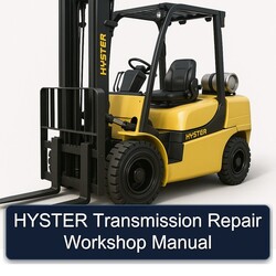 HYSTER Getriebe Reparatur Werkstatt Handbuch