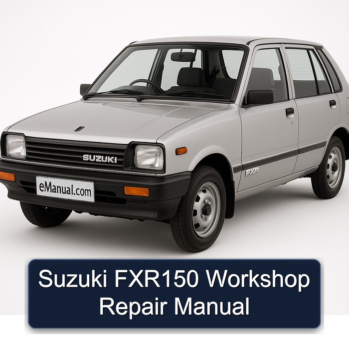 Suzuki FXR Models FXR150 Service Repair Workshop Manual PDF