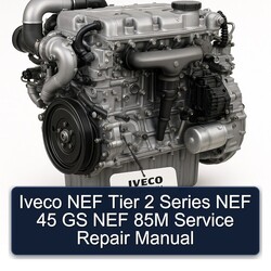 Iveco NEF Tier 2 Series 45 GS 85M Service Repair Workshop Manual PDF