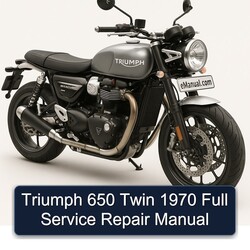 1970 Triumph Speed Twin 650 Service Repair Workshop Manual PDF