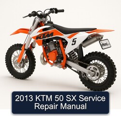 2013 KTM 50 Service Repair Workshop Manual PDF