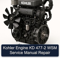 Kohler KD Series Engine 477-2 WSM Service Repair Workshop Manual PDF
