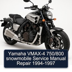 1994-1997 Yamaha VMAX-4 750/800 Snowmobile Service Repair Workshop Manual PDF