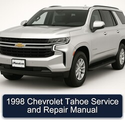 1998 Chevrolet Tahoe Service Repair Workshop Manual PDF