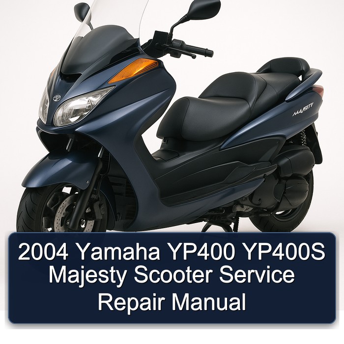 2004 Yamaha Majesty YP400 YP400S Scooter Service Repair Workshop Manual PDF