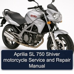 Aprilia Shiver SL 750 Motorcycle Service Repair Workshop Manual PDF