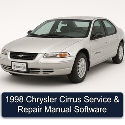 1998 Chrysler Cirrus Software Service Repair Workshop Manual PDF