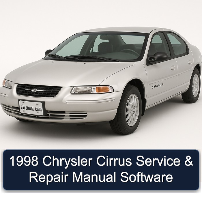 1998 Chrysler Cirrus Software Service Repair Workshop Manual PDF