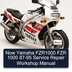 1987-1995 Yamaha FZR Models Now FZR1000 1000 Service Repair Workshop Manual PDF
