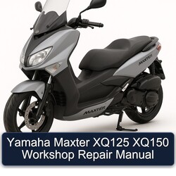 Yamaha Maxter XQ125 XQ150 Service Repair Workshop Manual PDF