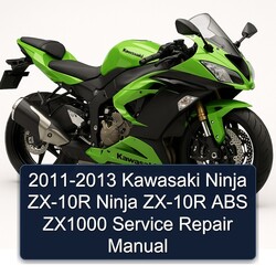 2011-2013 Kawasaki Ninja ZX-10R ABS ZX1000 Service Repair Workshop Manual PDF