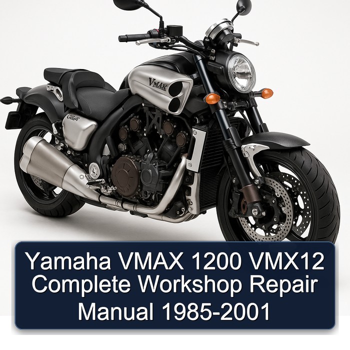 1985-2001 Yamaha Vmax 1200 VMX12 Service Repair Workshop Manual PDF