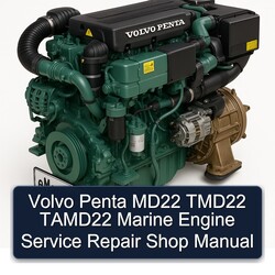 Volvo Penta MD22 TMD22 Tamd22 Marine Engine Shop Service Repair Workshop Manual PDF