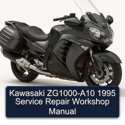1995 Kawasaki Concours Models Zg1000-a10 Service Repair Workshop Manual PDF