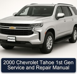 2000 Chevrolet Tahoe 1ST Gen Service Repair Workshop Manual PDF