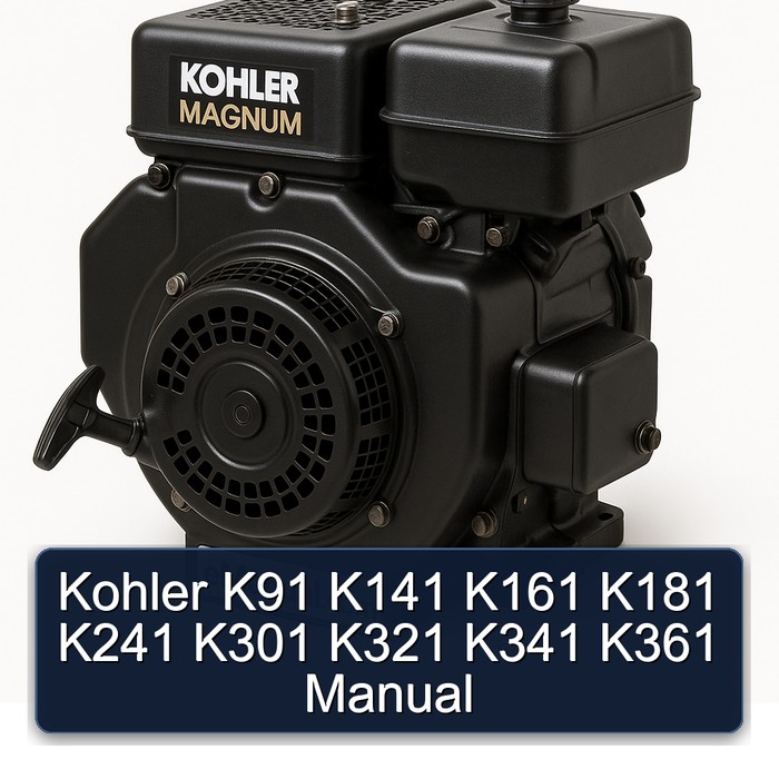 Kohler Magnum Models K91 K141 K161 K181 K241 K301 K321 K341 K361 Service Repair Workshop Manual PDF