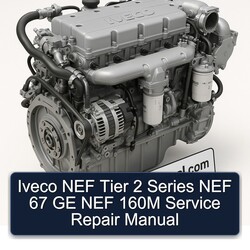 Iveco NEF Tier 2 Series 67 GE 160M Service Repair Workshop Manual PDF