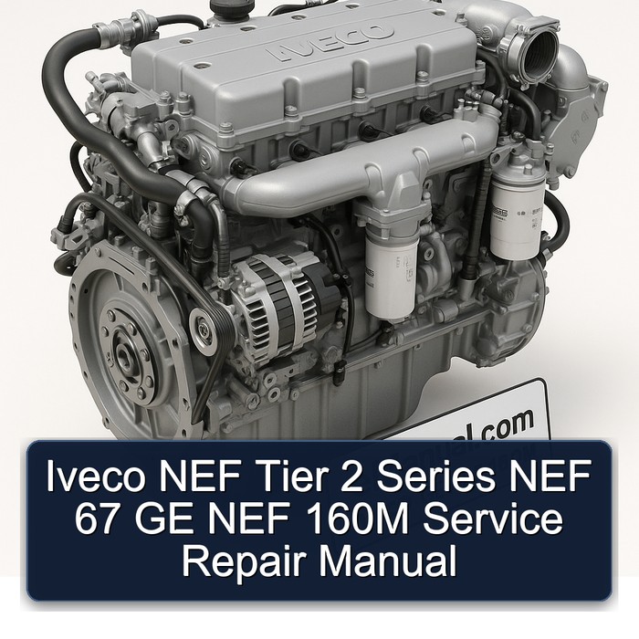 Iveco NEF Tier 2 Series 67 GE 160M Service Repair Workshop Manual PDF