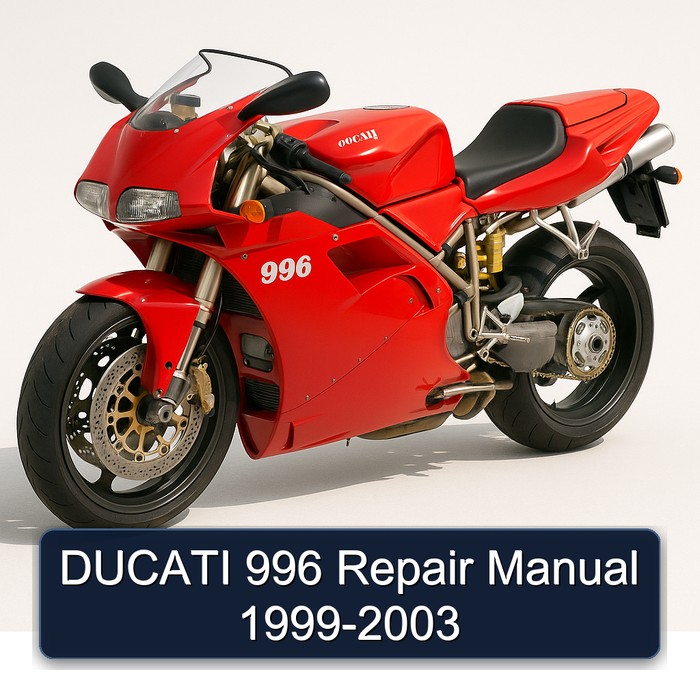 1999-2003 Ducati 996 Service Repair Workshop Manual PDF
