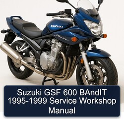 1995-1999 Suzuki GSF Bandit Series 600 Service Repair Workshop Manual PDF