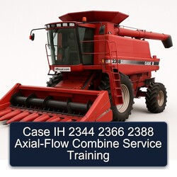 Case IH 2344 2366 2388 AXIAL-FLOW Combine Training Service Repair Workshop Manual PDF