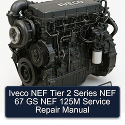 Iveco NEF Tier 2 Series 67 GS 125M Service Repair Workshop Manual PDF