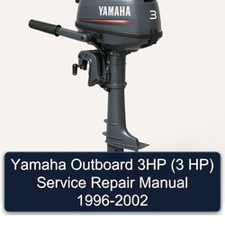 1996-2002 Yamaha Outboard 3HP (3 Hp) Service Repair Workshop Manual PDF