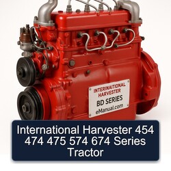 International Harvester 454 474 475 574 674 Series Tractor