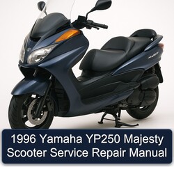 1996 Yamaha Majesty YP250 Scooter Service Repair Workshop Manual PDF