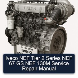 Iveco NEF Tier 2 Series 67 GS 130M Service Repair Workshop Manual PDF