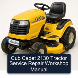Cub Cadet 2130 Tractor Service Repair Workshop Manual PDF