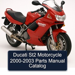 2000-2003 Ducati ST2 Motorcycle Parts Catalog PDF