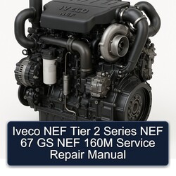Iveco NEF Tier 2 Series 67 GS 160M Service Repair Workshop Manual PDF