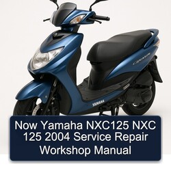 2004 Yamaha Cygnus NXC125 Now Nxc 125 Service Repair Workshop Manual PDF