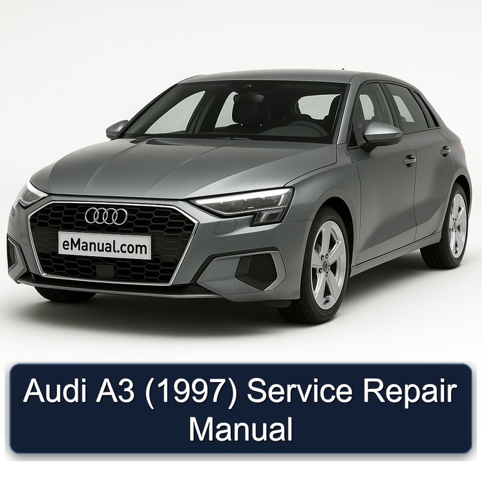 1997 Audi A3 Service Repair Workshop Manual PDF
