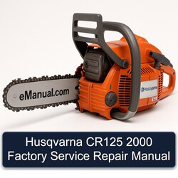 2000 Husqvarna CR125 Service Repair Workshop Manual PDF
