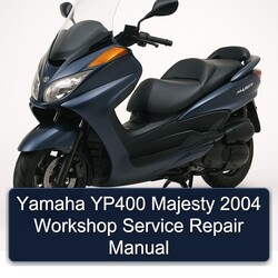 2004 Yamaha Majesty YP400 Service Repair Workshop Manual PDF