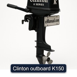 Clinton outboard K150