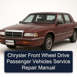 Chevrolet Passenger Chrysler Front Wheel Drive Vehicles Service Repair Workshop Manual PDF