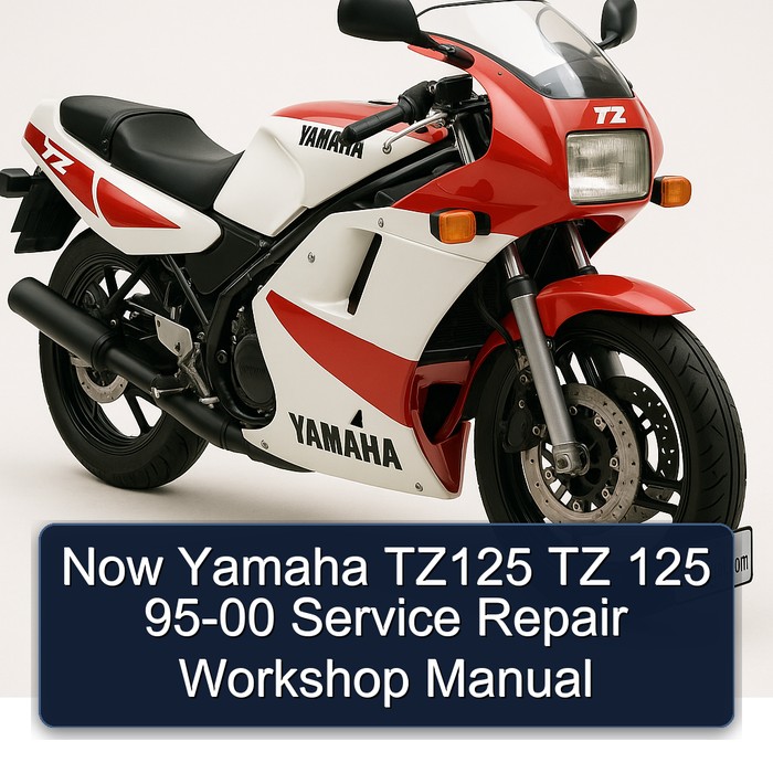 1995-2000 Yamaha TZ Models Now TZ125 125 Service Repair Workshop Manual PDF