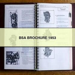 Bsa Brochure 1953